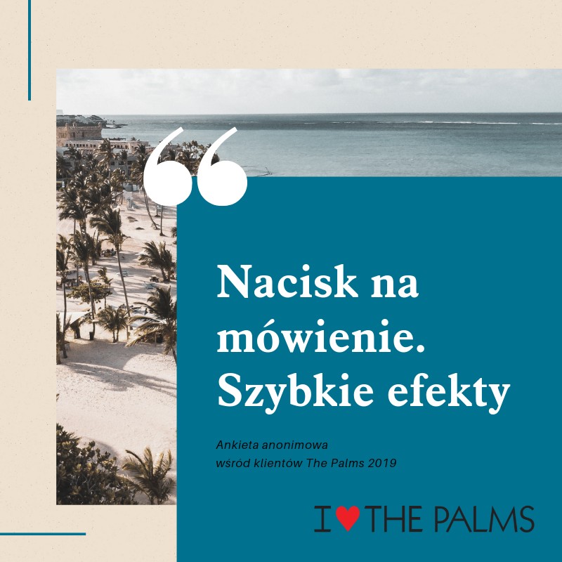 opinie klientów o szkole The Palms